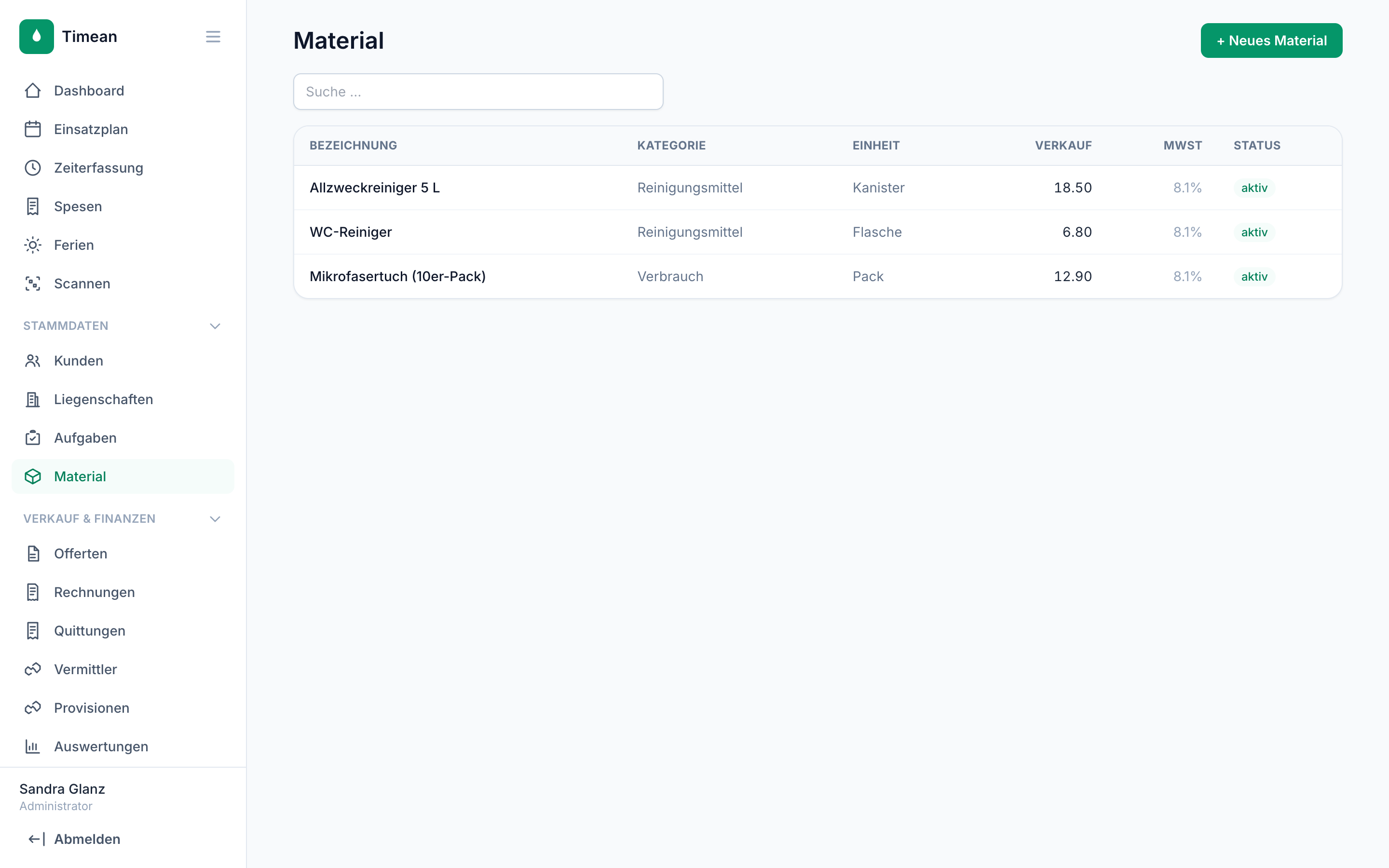 Materialkatalog